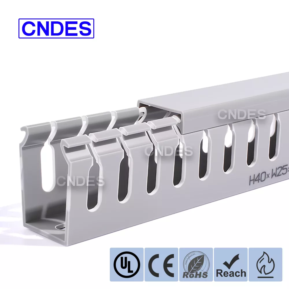 Duto de instalação de fiação de PVC 40 × 25