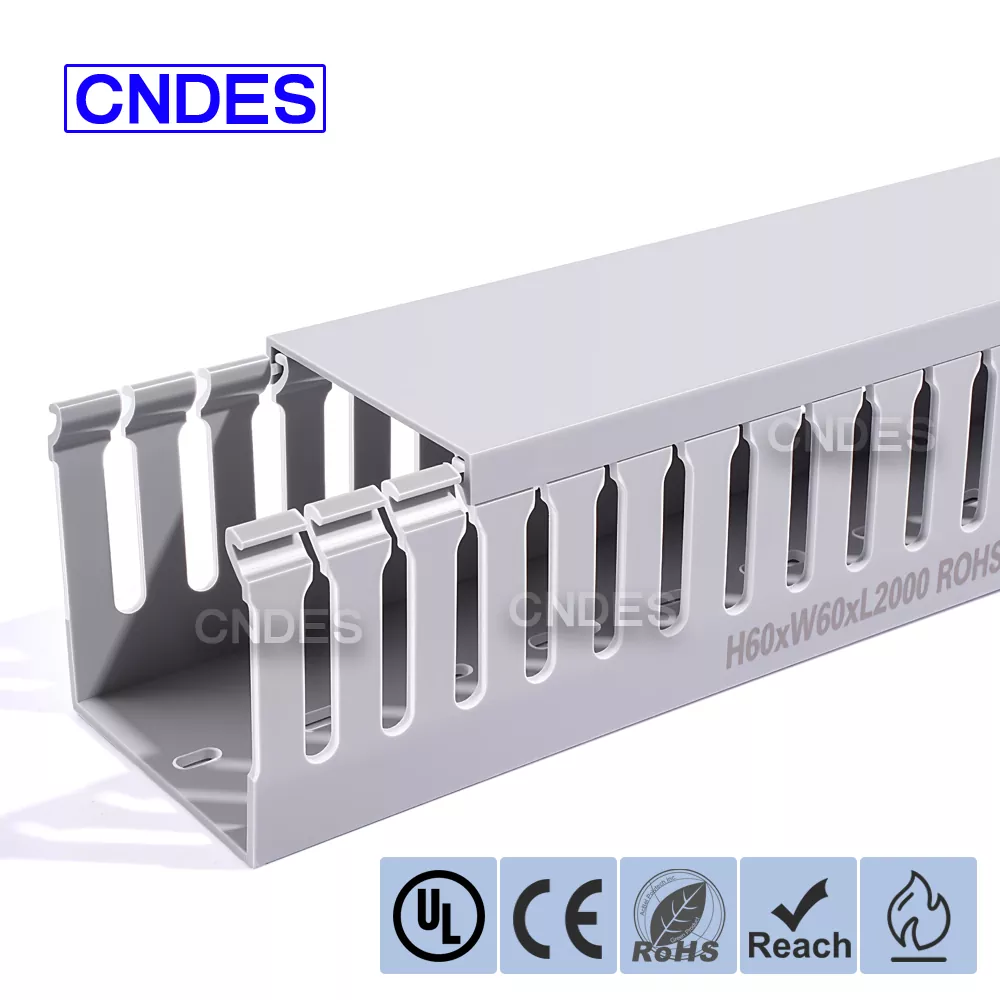 Duto de cabo do gabinete de controle de PVC 60 × 60