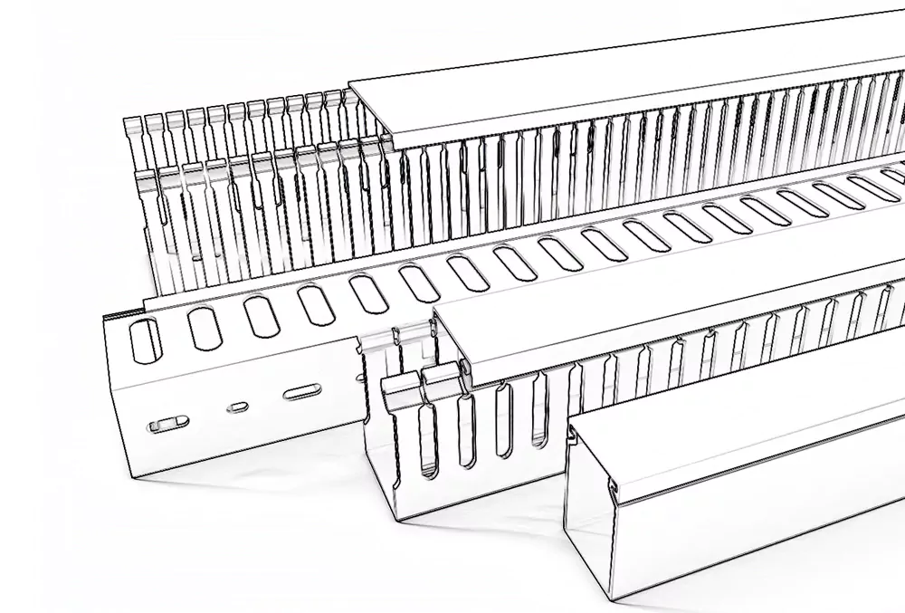 Dutos de fiação de PVC personalizados